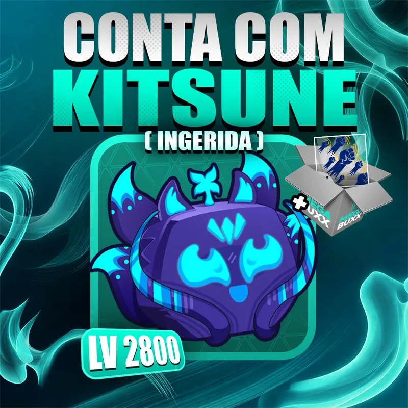 『 🦊 』KITSUNE INGERIDA + GODHUMAN + LEVEL MÁX