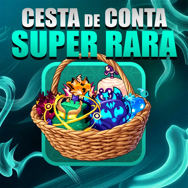 『 🎲 』CESTA DE CONTA SUPER RARA