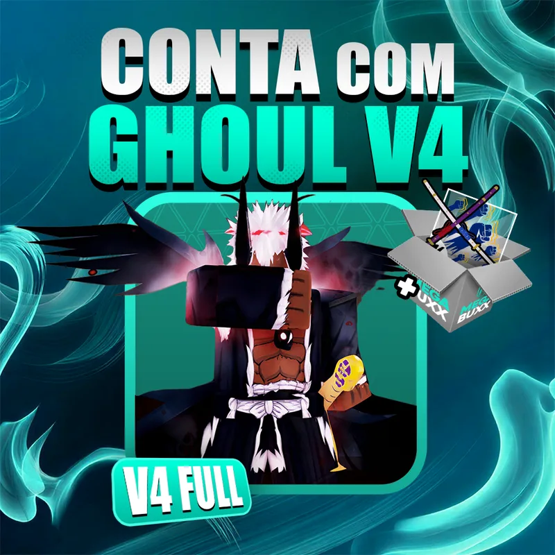 『 👻 』GHOUL V4 FULL + GODHUMAN + CDK + LEVEL MÁX