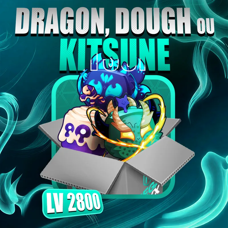 『 🎲 』 KITSUNE, DRAGON OU DOUGH NO INVENTÁRIO