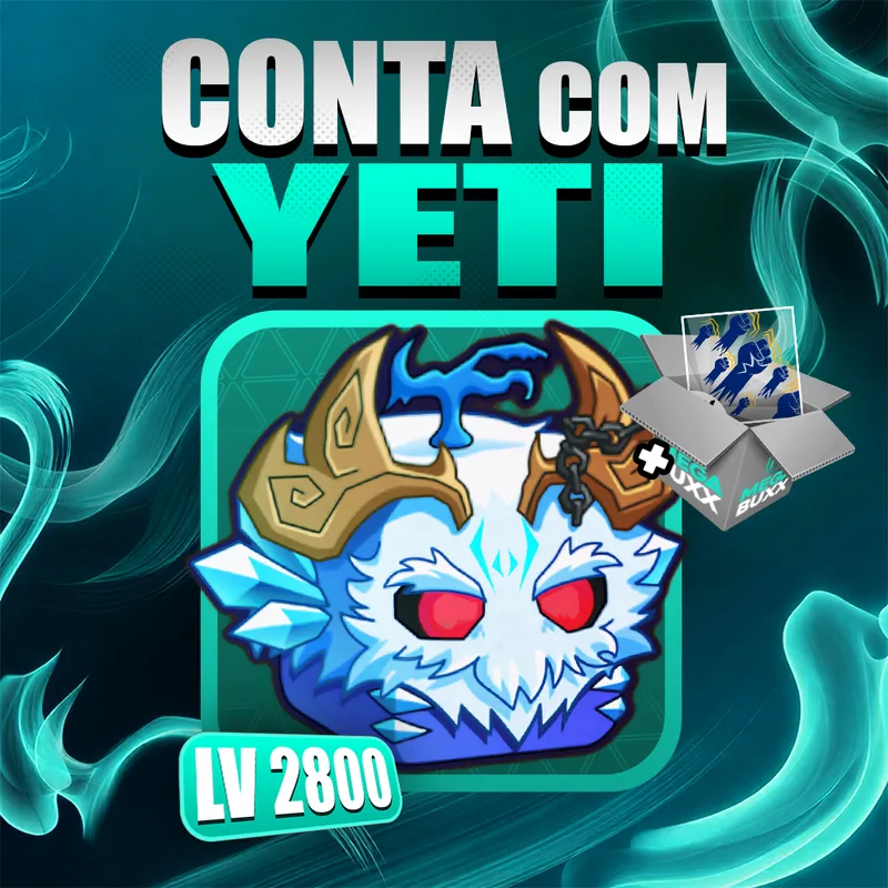 『 🏔️ 』YETI NO INVENTÁRIO + GODHUMAN + LEVEL MÁX