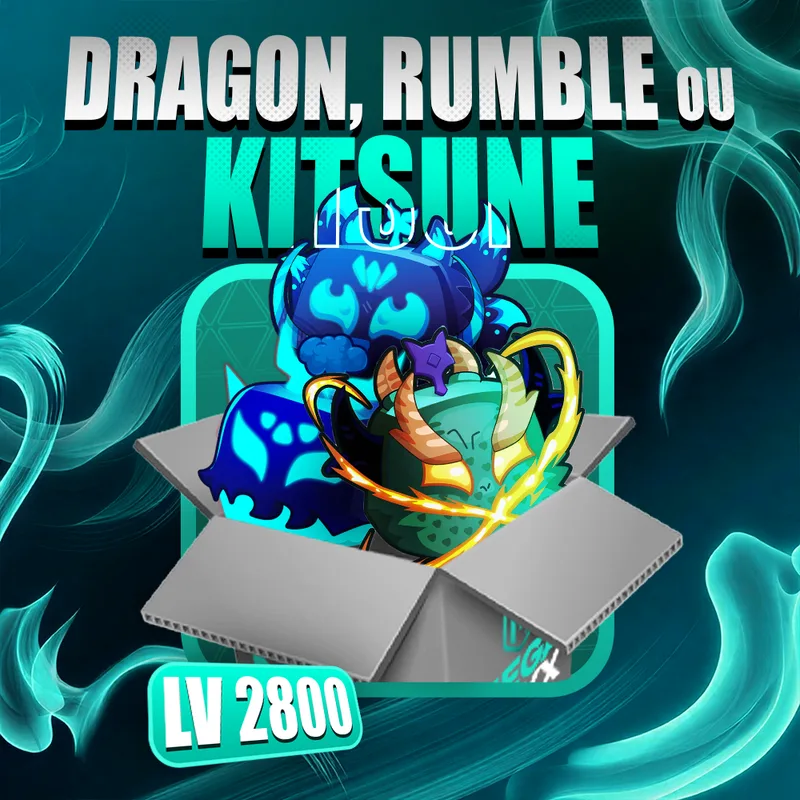 『 🎲 』 KITSUNE, DRAGON OU RUMBLE NO INVENTÁRIO
